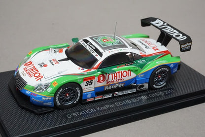 1:43 EBBRO 44552 D'station KeePer SC430 Super GT500 2011 #35