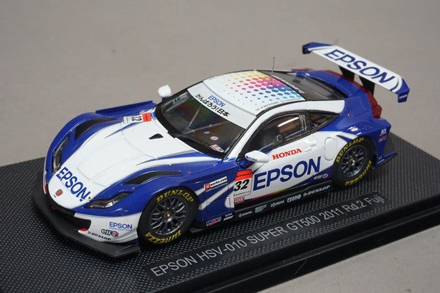 1:43 EBBRO 44548 EPSON HSV-010 Super GT500 Rd.2 Fuji 2011 #32