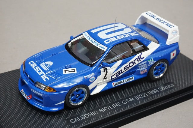 1:43 EBBRO 44573 Calsonic Skyline GT-R (R32) Suzuka 1993 #2