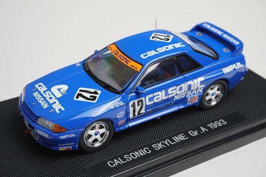 1:43 EBBRO 43766 Calsonic Skyline Gr.A 1993 #12 model car