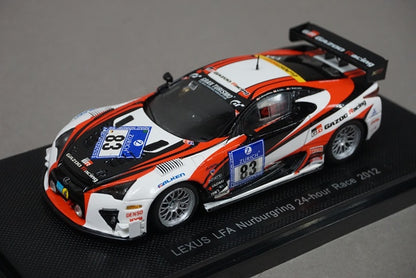 1:43 EBBRO 44890 Lexus LFA 24 Hours of Nurburgring 2012 #83