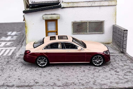 Master 1:64 Mercedes Benz S class W222 S450 Red Gold