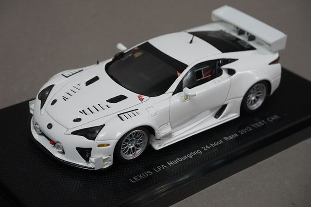 1:43 EBBRO 44891 Lexus LFA Nurburgring 24hrs Race 2012 Test Car