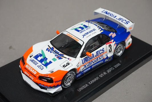 1:43 EBBRO P428 UNISIA XANAVI GT-R JGTC 2000 #3