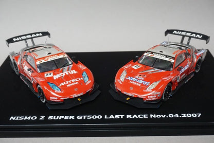 1:43 EBBRO 43983 Nissan Nismo Z Super GT500 Last Race 2007 #22 / #23