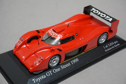 1:43 MINICHAMPS 433991603 KYOSHO Special Order Toyota GT One Street 1999