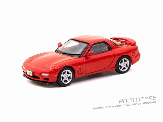 JC64-005-RD Tarmac Works 1:64 Mazda RX-7 FD3S Red