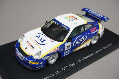 1:43 SPARK MX006 Porsche 997 GT3 Cup Champion Carrera Cup 2007 #32