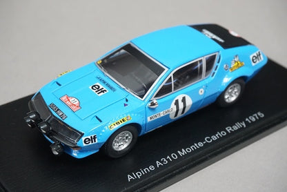 1:43 SPARK S5494 Alpine A310 Monte Carlo Rally 1975 #11