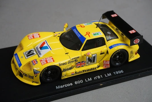 1:43 SPARK S0783 Marcos 600 LM 1996 #81