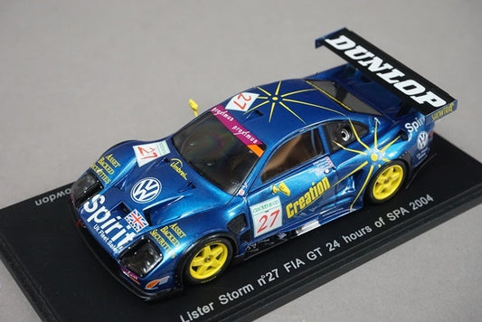 1:43 SPARK S0635 Lister Storm FIA GT 24H of SPA 2004 #27