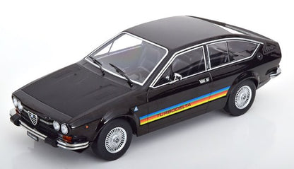 KKDC181094 KK scale 1:18 Alfa Romeo GTV 2000 Turbodelta 1979 Black/Matte Black