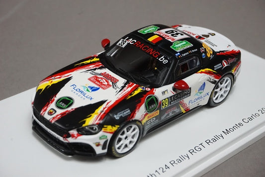 1:43 SPARK S6565 Abarth 124 Rallye RGT Monte Carlo 2020 #39