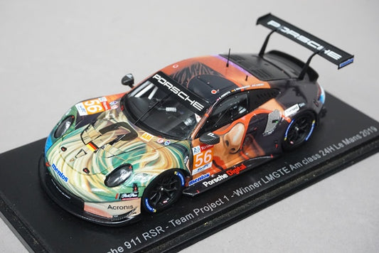 1:43 SPARK S7942 Porsche 911 RSR Team Project 1 LMGTE Am Class LM 24h Winner 2019 #56