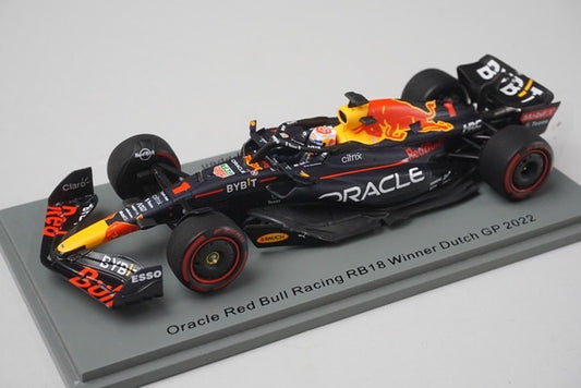 1:43 SPARK S8548 Oracle Red Bull Racing RB18 Dutch GP Winner 2022 #1