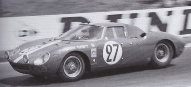 [ Back-order ] M-265 CMC 1:18 Ferrari 250 LM, 6th 24H Le Mans 1965 #27 Chassis 6119 Spoerry / Boller RHD