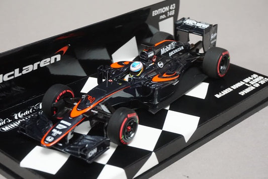 1:43 MINICHAMPS 537154314 Honda McLaren MP4-30 2015 #14