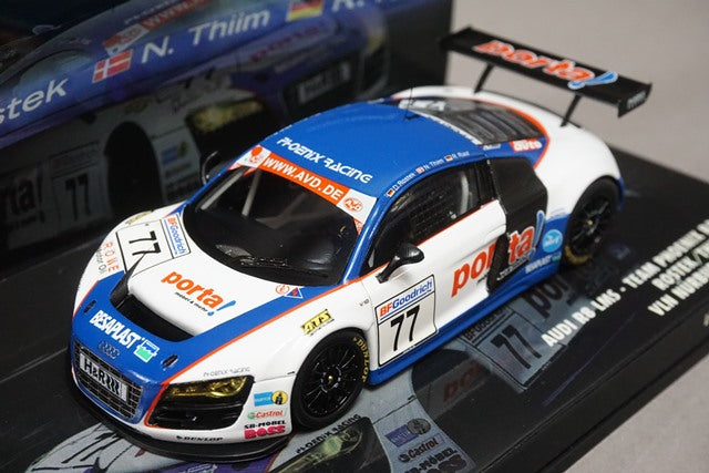 1:43 MINICHAMPS 437091977 Audi R8 LMS VLN Nurburgring 2009 #77