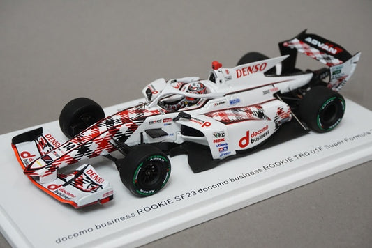 1:43 SPARK SFJ010 Docomo Business Rookie SF23 TRD 01F Super Formula 2023 #14