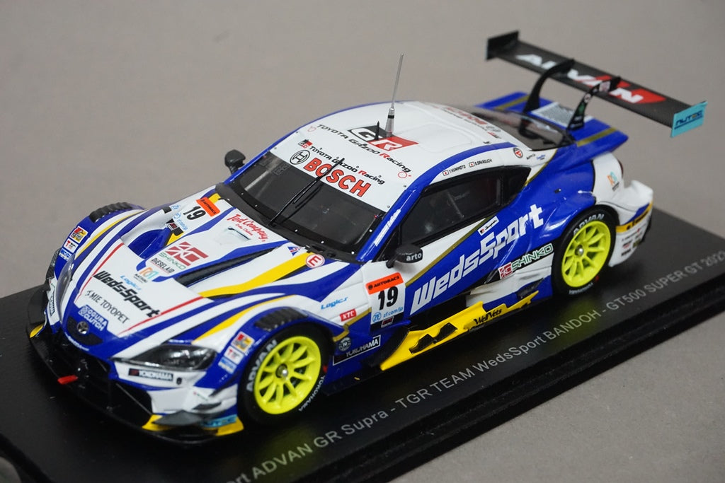 1:43 SPARK SGT057 Weds Sports ADVAN GR Supra GT500 Super GT 2023 #19