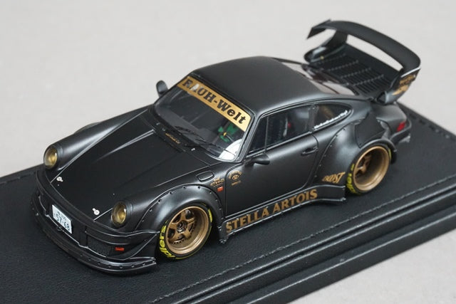 1:43 ignition model IG2523 RWB 964 Matte Black model car