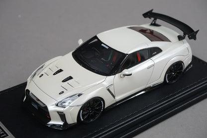 1:43 ignition model IG1543 Top Secret GT-R White Pearl