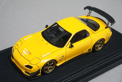 1:43 ignition model IG2184 Mazda FEED RX-7 Yellow