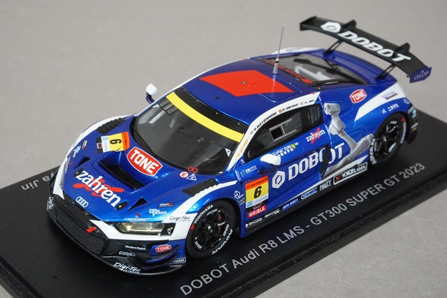 1:43 SPARK SGT068 DOBOT Audi R8 LMS GT300 Super GT 2023 #6