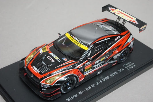 1:43 EBBRO 45086 Okinawa MSA RUN UP GT-R Super GT300 2014 #360