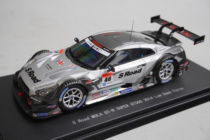 1:43 EBBRO 45102 S Road Mora GT-R Super GT500 2014 Lowdown Force #46 model car