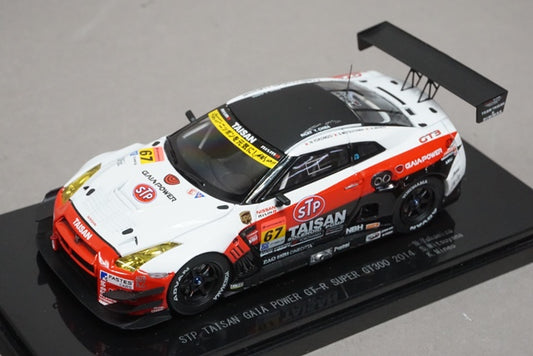 1:43 EBBRO 45085 STP TAISAN Gaia Power GT-R Super GT300 2014 #67