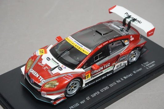 1:43 EBBRO 45369 Toyota Prius APR GT Super GT300 2015 Rd.8 Motegi Winner #31