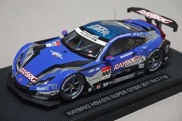 1:43 EBBRO 44549 Honda Raybrik HSV-010 Super GT500 2011 Rd.2 Fuji #100