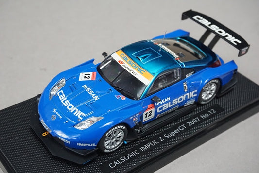 1:43 EBBRO 43915 Nissan CALSONIC IMPUL Z SUPER GT 2007 #12