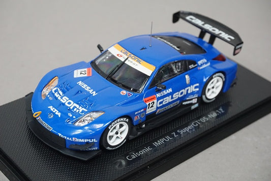 1:43 EBBRO 43689 Nissan CALSONIC IMPUL Z SUPER GT 2005 #12