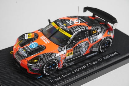 1:43 EBBRO 43704 Nissan Dream Cube ADVAN Z SUPER GT300 2005 #46 model car