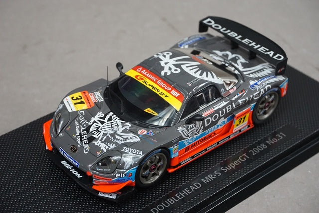 1:43 EBBRO 43981 Toyota DOUBLEHEAD avex apr MR-S Super GT 2008 #31