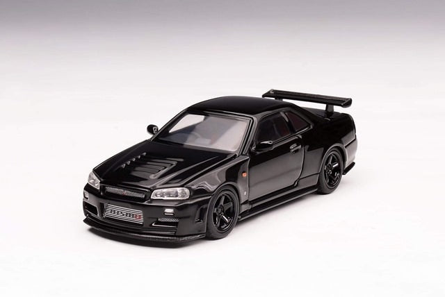 M63414 MOTORHELIX 1:64 Nissan Skyline GT-R R34 Z-TUNE Black Pearl