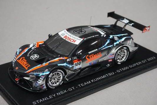 1:43 SPARK SGT065 Honda Stanley NSX-GT TEAM KUNIMITSU GT500 Super GT 2023 #100