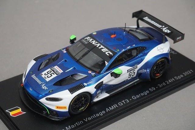 1:43 SPARK SB431 Aston Martin Vantage AMR GT3 24h SPA 2021 #95