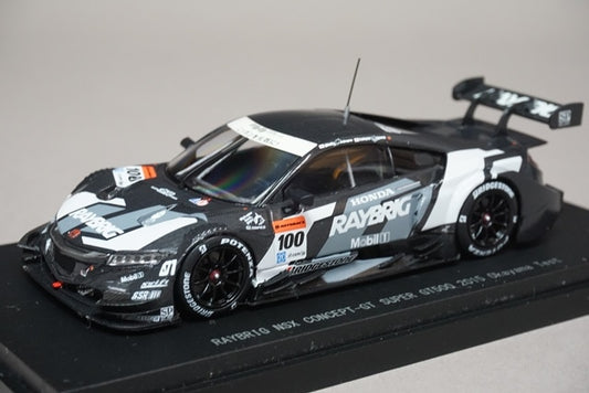 1:43 EBBRO 45282 Honda RAYBRIG NSX Concept-GT Super GT500 Okayama Test 2015 #100