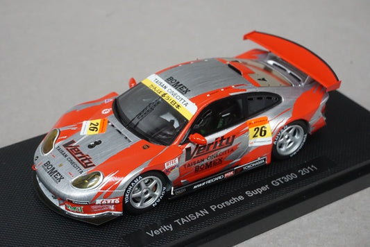 1:43 EBBRO 44576 Porsche Verity TAISAN Super GT300 2011 #26