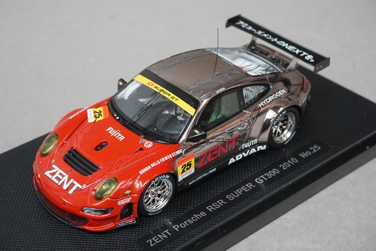 1:43 EBBRO 44430 Porsche ZENT RSR Super GT300 2010 #25