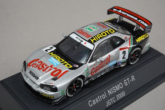 1:43 EBBRO 43125 Nissan Castrol NISMO GT-R JGTC 2000 #2