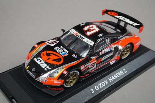 1:43 EBBRO 43574 Nissan G'ZOX SSR Hasemi Z JGTC 2004 #3