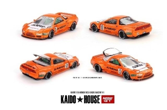 KHMG119 TSM MINI-GT 1:64 Honda NSX Kaido Racing V1 Left-hand drive