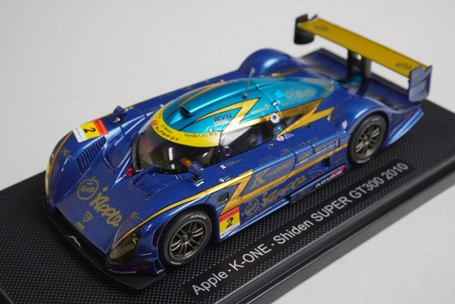 1:43 EBBRO 44421 Apple K-ONE Shiden Super GT300 2010 #2 model car