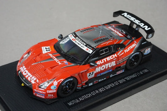 1:43 EBBRO KWAM122065 Nissan NISMO MOTUL AUTECH GT-R 2010 #23