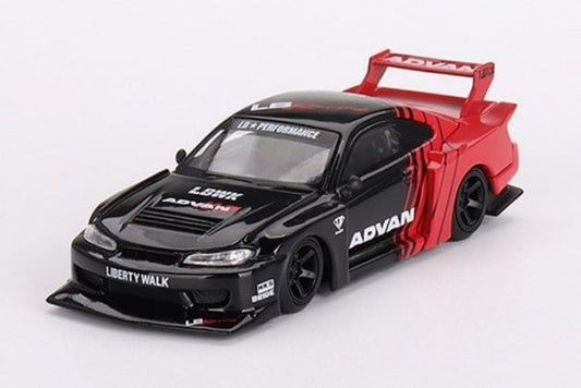 MGT00649-R TSM MINI-GT 1:64 Nissan Silvia S15 LB-Super Silhouette SILVIA ADVAN Right-hand drive