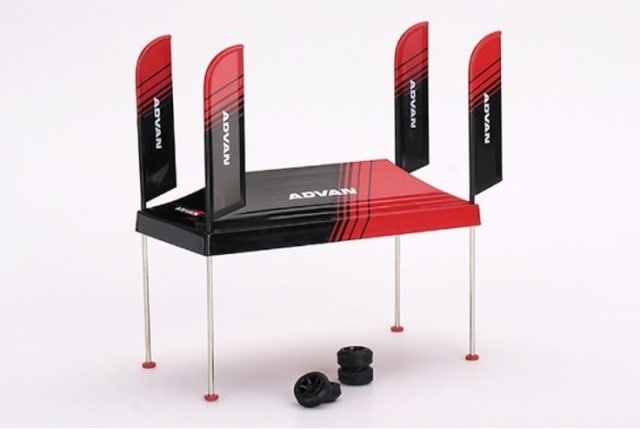 MGTAC20 TSM MINI-GT 1:64 Paddock service tent set ADVAN